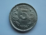 5 RUPEES 1994 INDIA, Asia