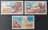 Gabon 1976 - Bicentenar SUA, supratipar, serie neuzata