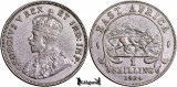1924, 1 Shilling - George al V-lea - Africa de Est Britanică | KM 21, Argint