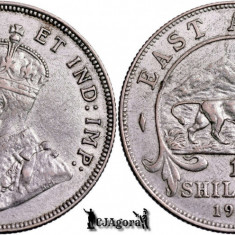 1924, 1 Shilling - George al V-lea - Africa de Est Britanică | KM 21