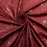 Draperie Atria, Velvet Glamour, catifea, bordo + auriu, semiopac, H 280 cm