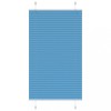Gossi jaluza plisata albastru 80x100cm latime tesatura 79,4 cm