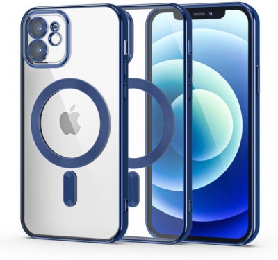 Husa iPhone 12 iPhone 12 Pro 6.1 Magnetic Navy Blue foto