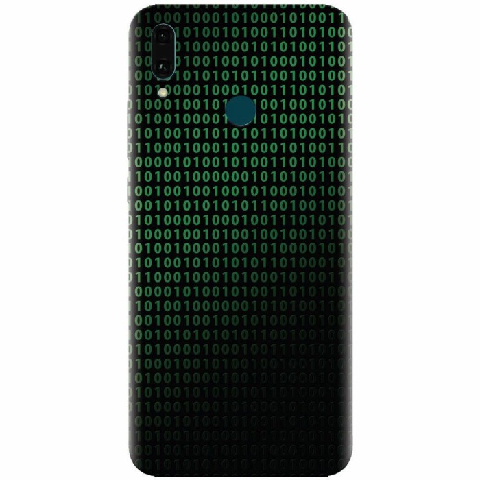 Husa silicon pentru Huawei Y9 2019, Binary Code