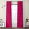 Draperie din catifea cu rejansa din bumbac tip fagure, Madison, 200x270 cm, densitate 700 g/ml, Magenta, 1 buc