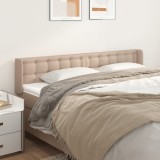 Gossi tablie pat cu aripioare cappuccino 183x16x78/88 cm piele eco