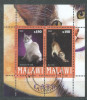 Malawi 2010 Cats, perf.sheetlet, used T.035, Stampilat