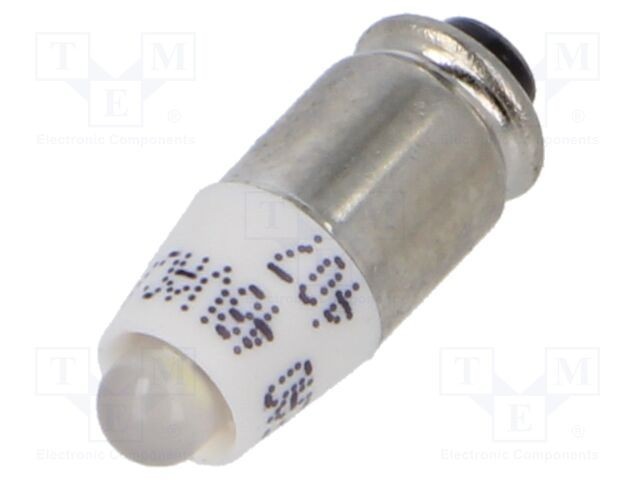 Lampă LED EAO albă 48V 1 diodă 16mm