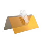 Parasolar Auto Zi/Noapte 2 in 1 Antiorbire, Extensie Protectie UV, Vizibilitate Sporita Ploaie/Ceata, 30x13cm