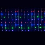 Instalatie tip perdea, 240LED, 6x1m, multicolor, consum redus