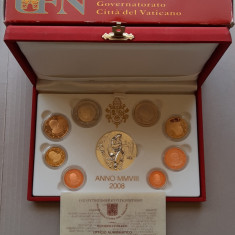 Set monede euro Vatican 2008 - Proof - G 4018