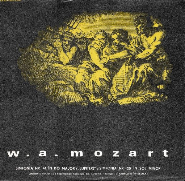 Vinyl/vinil - W. A. Mozart - Simfonia Nr. 41 /Simfonia Nr. 25