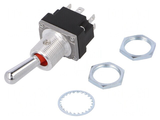 Comutator Basculant DPDT ON-ON 0.1A 28VAC