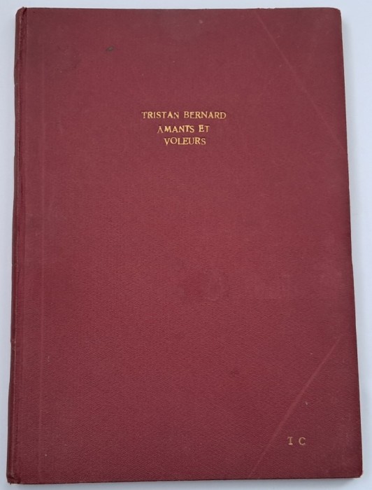 Amants et voleur / Tristan Bernard ; illustrations de Louis Strimpl