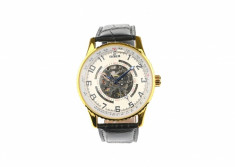 Ceas barbati automatic, elegant GOER GO62GOLD foto