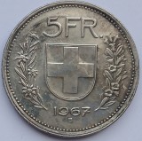 Elvetia, 5 Francs 1967