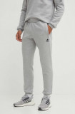 Adidas Originals pantaloni de trening culoarea gri, melanj, IY7359