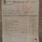 Borderou ,,Auto&quot;, birou de vamuiri Obor Bucuresti, 1941, timbrat