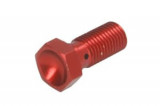 Șurub conductă fr&acirc;nă M10x1,25, colour: Red (for 1 pipe), Trw