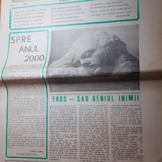 ziarul "anul 2000" martie 1990-anul 1,nr.2 -articolul " atlantida "
