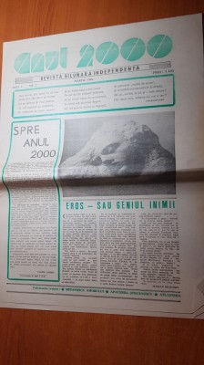ziarul &amp;quot;anul 2000&amp;quot; martie 1990-anul 1,nr.2 -articolul &amp;quot; atlantida &amp;quot; foto