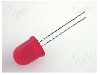 Dioda LED, 10mm, ro&amp;#351;ie, 40...150mcd, 20mA, 2...2,5V, KINGBRIGHT ELECTRONIC - L-813ID