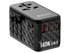 Verbatim Adaptor universal GaN III Travel 140W 2x USB-C PD 3.1, 1x USB-C PD 3.0, 1x USB-A QC 3.0