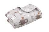 Cuvertura Matlasata Gabin 160x220cm, Culoare Natural, 100% Poliester