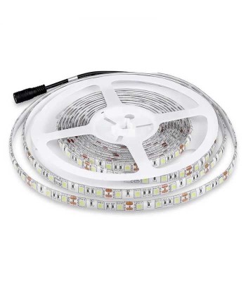 Banda LED SMD5050 RGB 60LED/m 12V 7W/m IP65 5m V-TAC foto