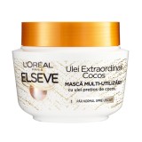 Masca de par L&amp;#039;Oreal Paris Elseve Ulei Extraordinar Cocos pentru par normal spre uscat, 300 ml