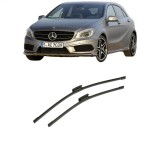 Cumpara ieftin Set stergatoare auto MERCEDES-BENZ A-CLASS (W176) din 2012-2018, pentru parbriz auto, 2 bucati, Bosch Aerotwin Multi, din cauciuc siliconat rezistent,