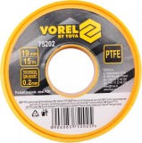 Banda PTFE 19 mm x 15 m VOREL