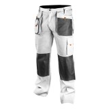 Pantaloni de lucru albi nr.M/50 Neo Tools 81-120-M HardWork ToolsRange