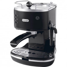 Espressor manual DeLonghi Icona ECO311.BK, 1100 W, 1.4 L, 15 bar, Negru