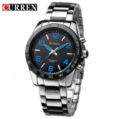 Ceas de mana barbati elegant, business Curren - M8107NSILVER foto