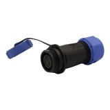 Conector circular mamă 3 PIN IP68 15A 500V - WEIPU SP17