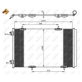 NRF Condensator, climatizare Easy FIT