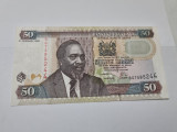 bancnota kenya 50 sh 2004