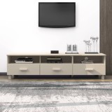 Cumpara ieftin Dulap TV &bdquo;HAMAR&rdquo;, maro miere, 158x40x40 cm, lemn masiv de pin