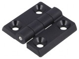 Balama Lățime 40mm Poliamidă Neagră H: 40mm cu 4 Orificii