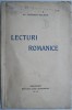 Lecturi Romanice Al. Popescu-Telega - Carte Veche, Bibliofilie