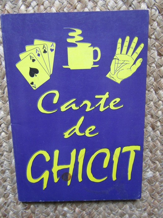 CARTE DE GHICIT