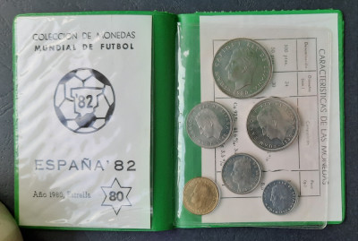 Set aniversar &amp;quot;Campionatul mondial de Fotbal&amp;quot;, Spania 1982 - G 4179 foto