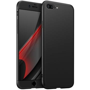 Husa Apple iPhone 8 Plus, FullBody Elegance Luxury Negru, acoperire completa...