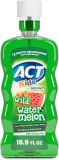 Apă de gură ACT Kids Anticavity Fluoride Rinse, cu fluor, fără alcool, aromă de pepene verde, 500 ml