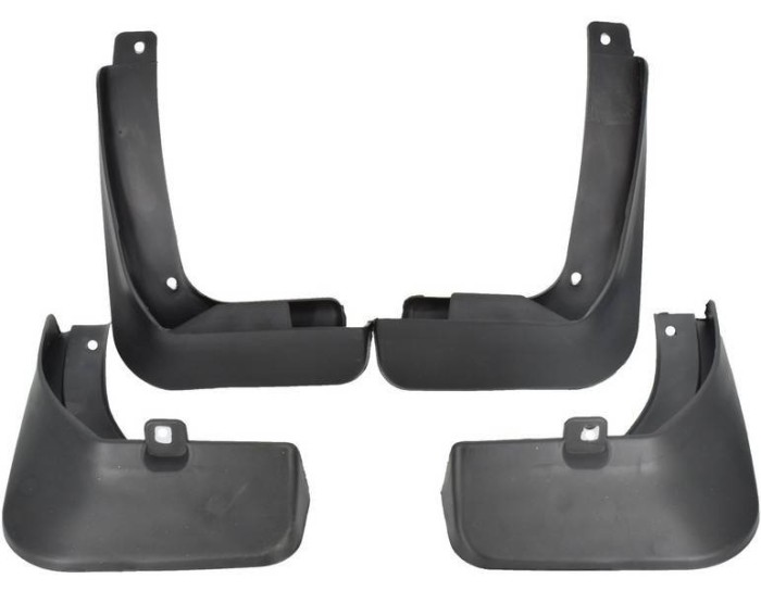 Set aparatori noroi fata spate dedicate Skoda Rapid Sedan 2012-2019 &reg; ALM