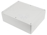 Carcasă universală ABS gri IP66 240x300x95mm