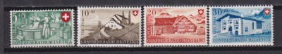 ELVETIA 1946 MI: 471-474 MNH foto