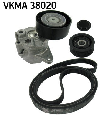 SKF VKMA 38020 Set curea transmisie cu caneluri foto