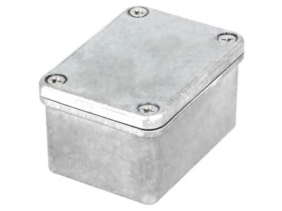 Carcasă Universală Aluminiu Naturală 41mm x 55,5mm x 31mm foto